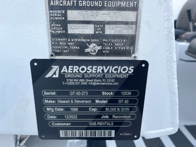 Push Back Tractor Tug GT-50