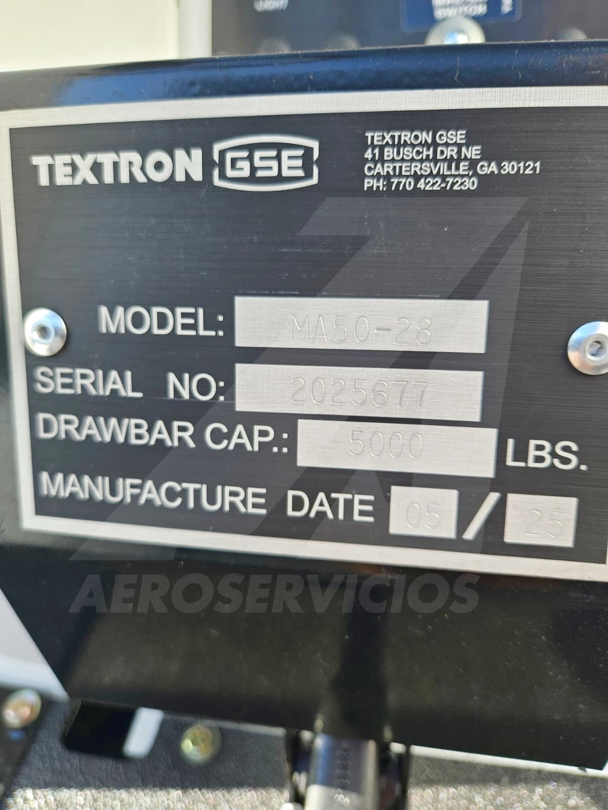 Baggage Tractor Tug MA50-28 2025