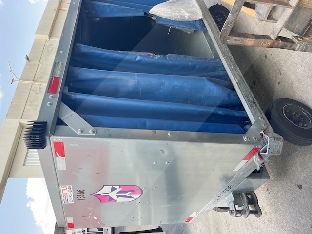 Baggage Carts Closed Iscar BCL-8 Galvanized 2023