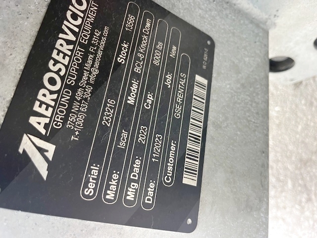 Baggage Carts Closed Iscar BCL-8 Galvanized 2023