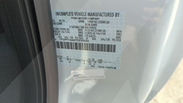 Truck Chassis Ford F-750 2026