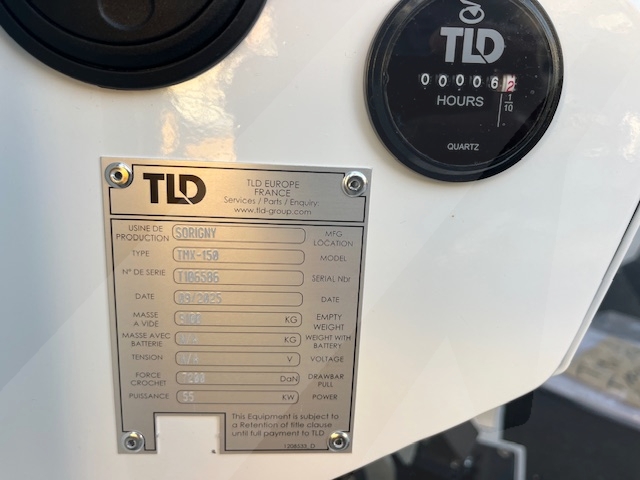 Push Back Tractor TLD TMX-150-9 Tier 4F