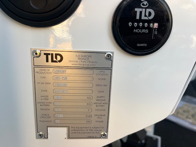 Push Back Tractor TLD TMX-150-9 Tier 4F