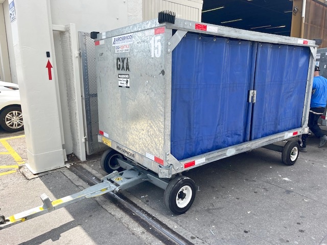 Baggage Carts Closed Iscar BCL-8 Galvanized 2022