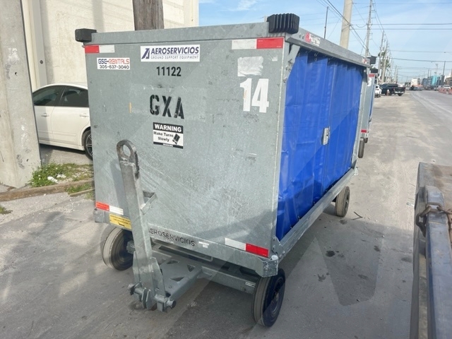 Baggage Carts Closed Iscar BCL-8 Galvanized 2021