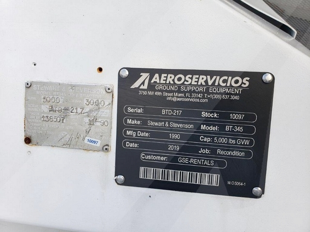 Baggage Tractor S&S BT-345