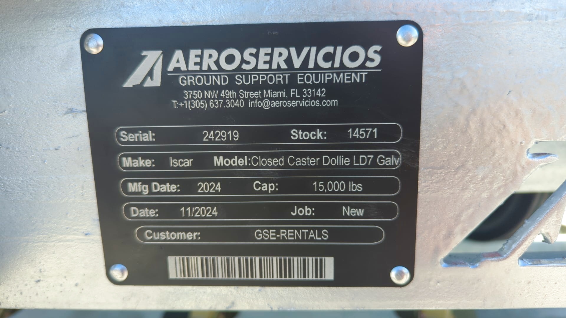 Dollies LD7 Iscar 2024