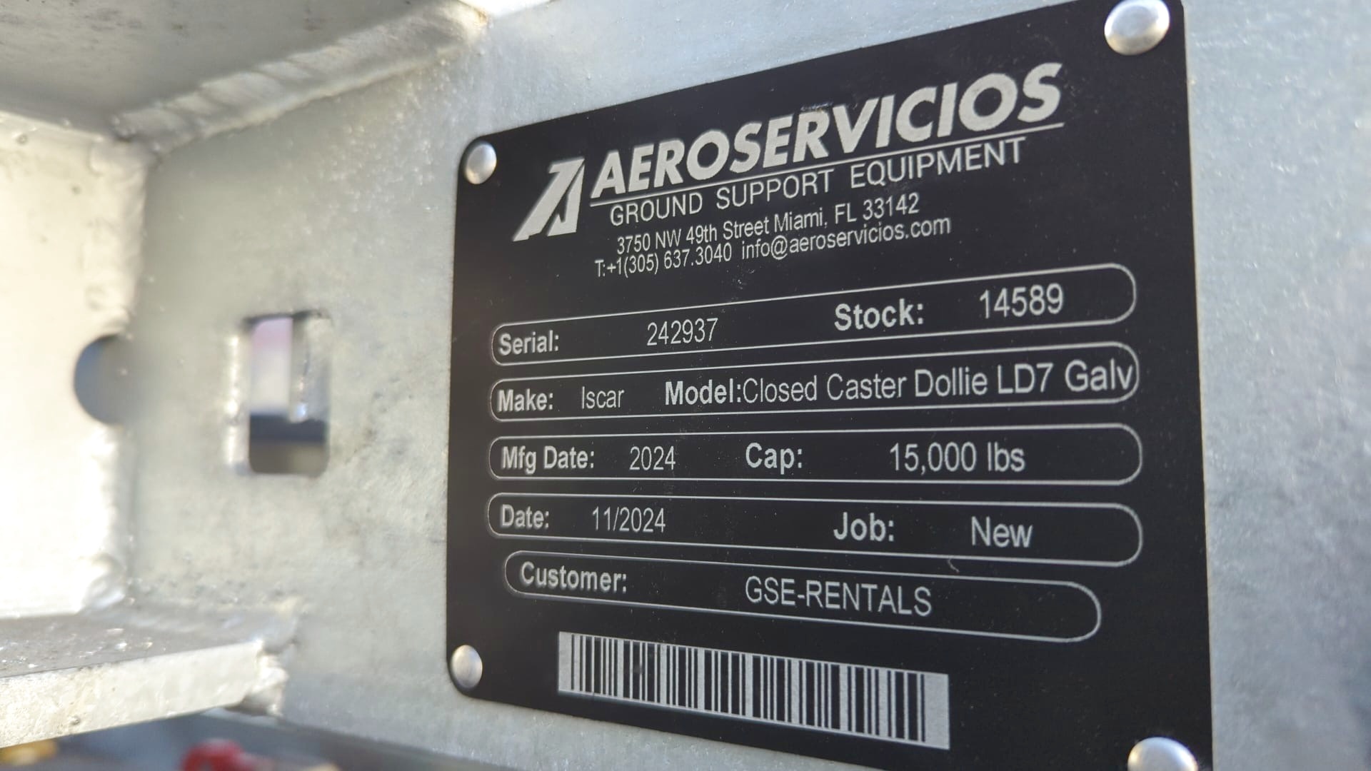 Dollies LD7 Iscar 2024