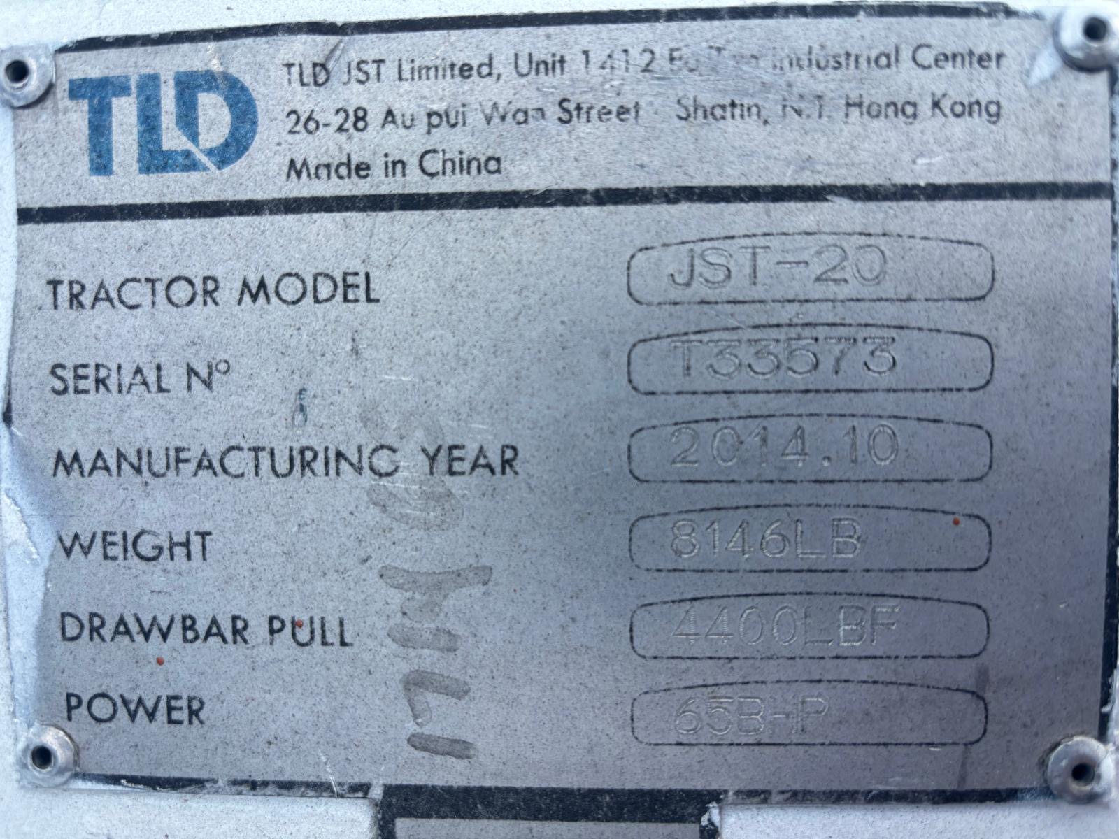 Baggage Tractor TLD JST-20