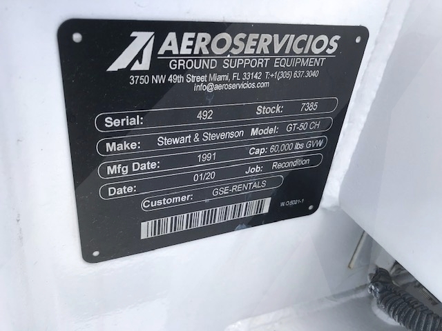 Push Back Tractor S&S GT-50 H/ Heavy