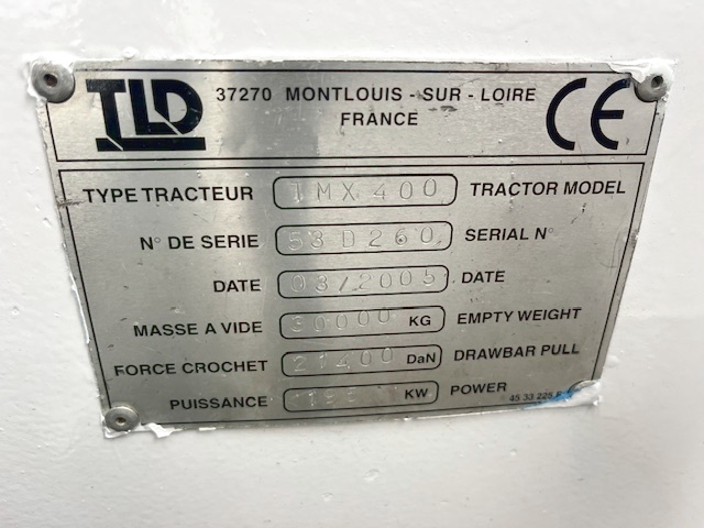 Push Back Tractor TLD TMX-400