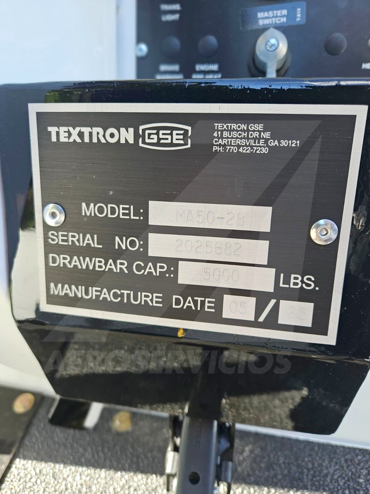 Baggage Tractor Tug MA50-28 2025