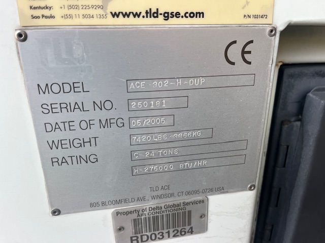 Air Conditioning Unit TLD ACE 302-DUP - 24 Tons