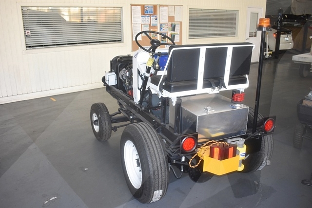 Baggage Tractor Tug MA-50 - Parts Demo