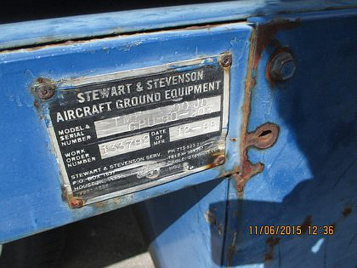 Ground Power Unit Stewart & Stevenson TMF-4900 JD