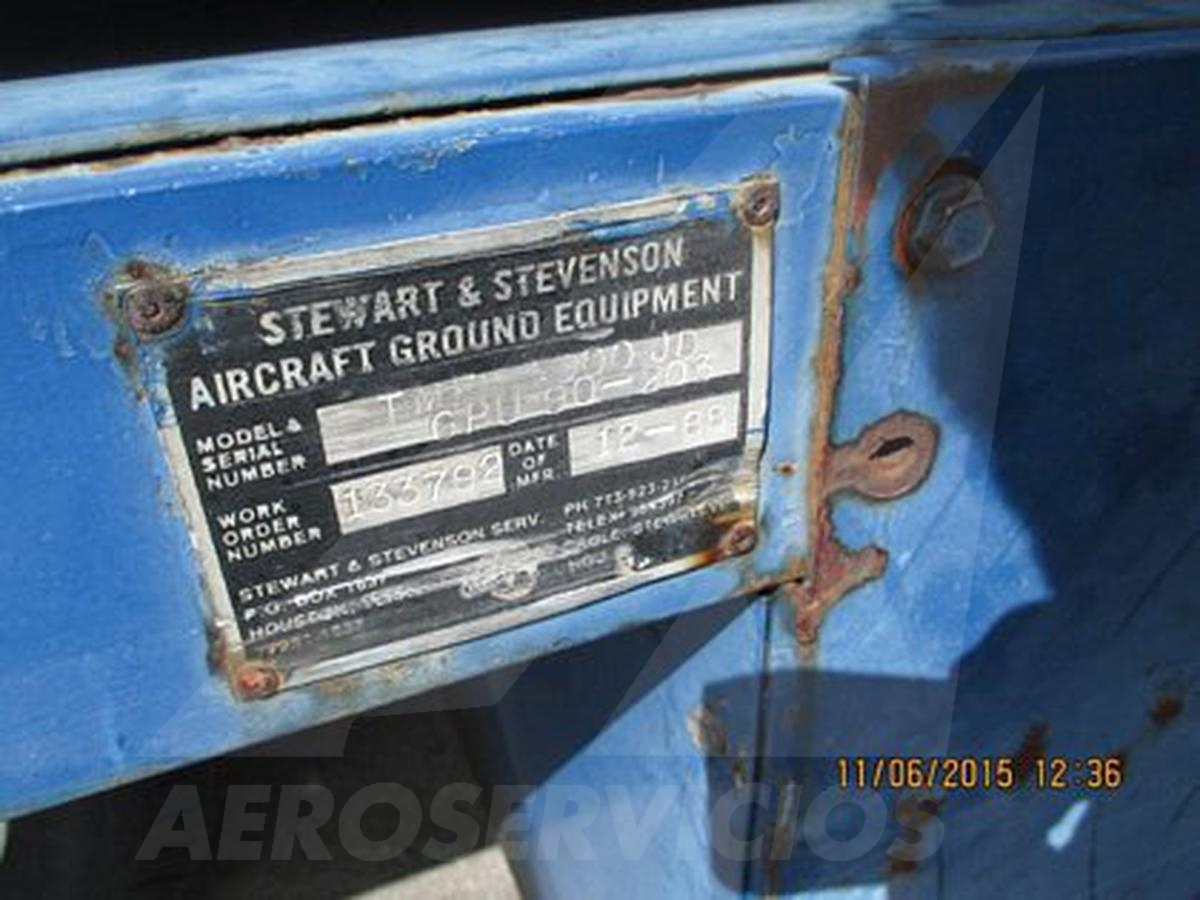 Ground Power Unit Stewart & Stevenson TMF-4900 JD