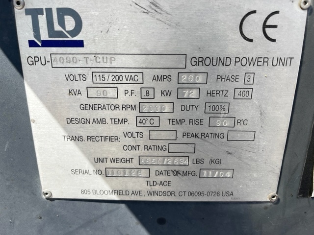 Ground Power Unit TLD GPU 4090-T-CUP