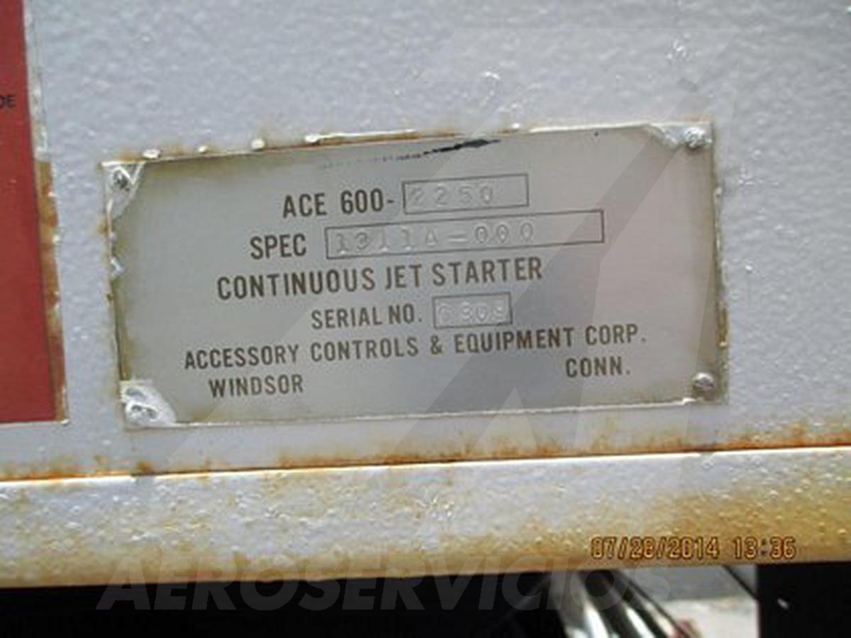 Air Start Unit ACE-600-2250- 250 PPM