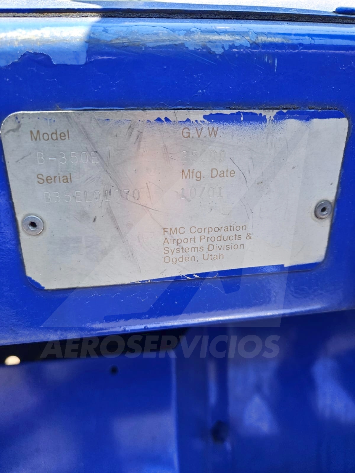 Push Back Tractor FMC B350E