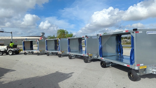 Baggage Carts Closed Iscar BCL-8 Galvanized 2022