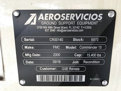 Cargo Loader FMC Commander 15 Wide