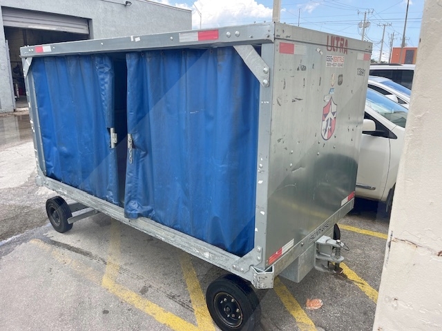 Baggage Carts Closed Iscar BCL-8 Galvanized 2023