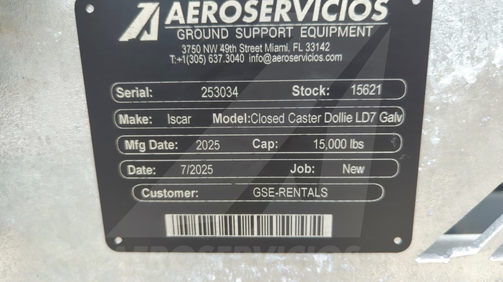 Dollies LD7 Iscar 2025