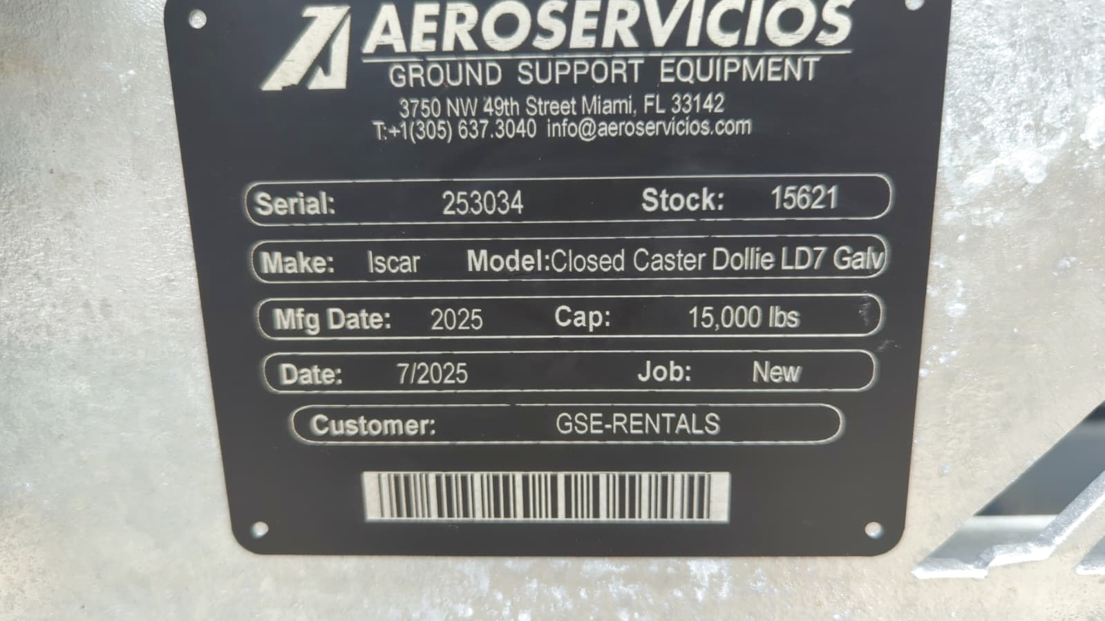 Dollies LD7 Iscar 2025