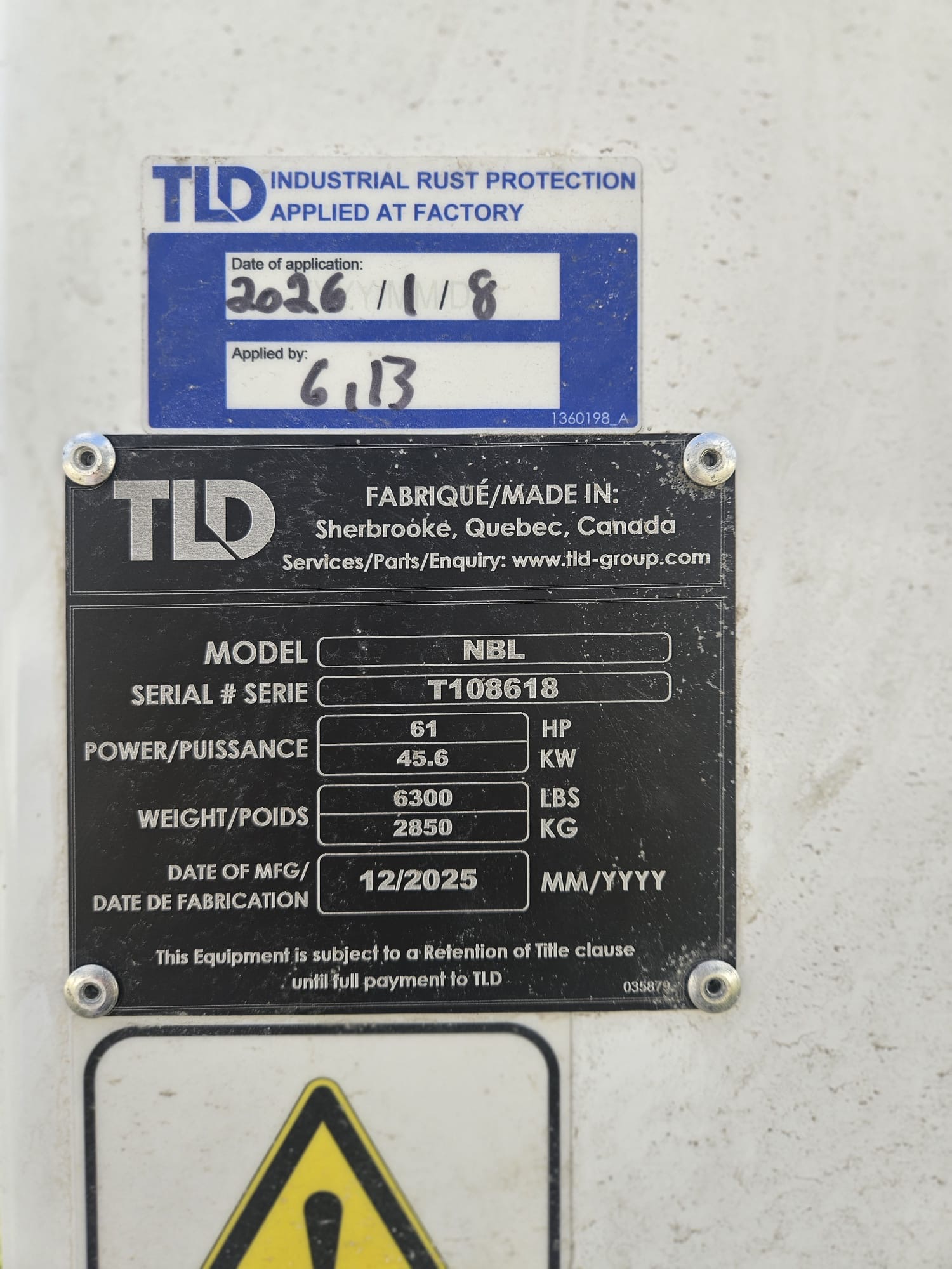 Belt Loader TLD NBL T4 2025