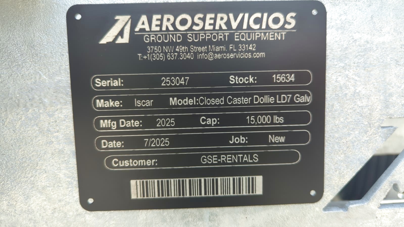 Dollies LD7 Iscar 2025