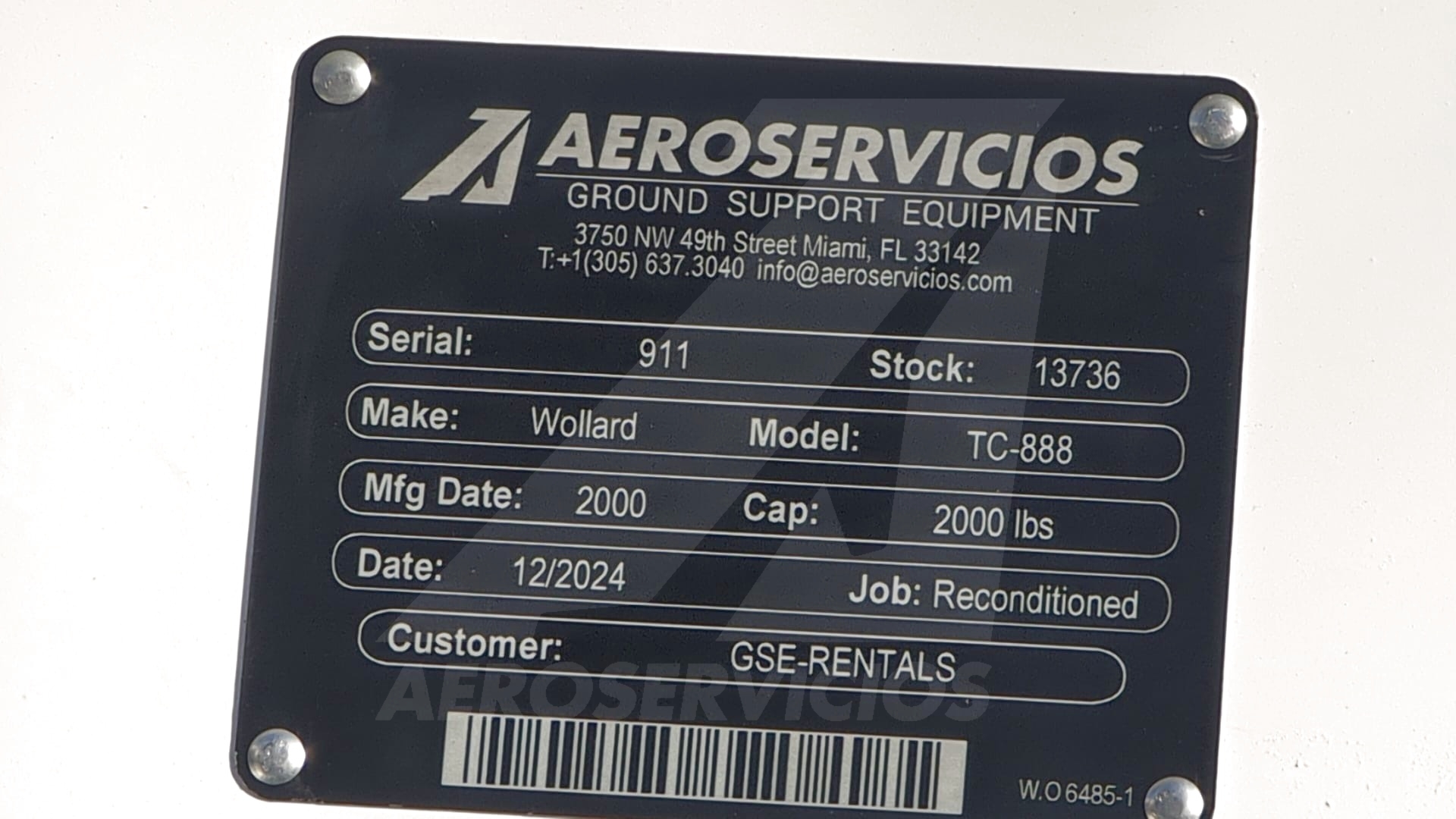 Belt Loader Wollard TC-888