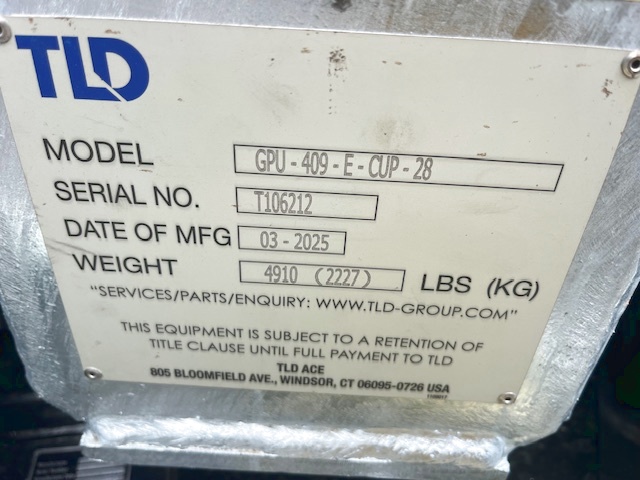 Ground Power Unit TLD GPU 409-E-CUP + 28.5 VDC Tier 4F