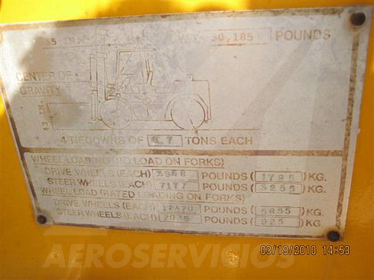 Fork Lift Lansing 823