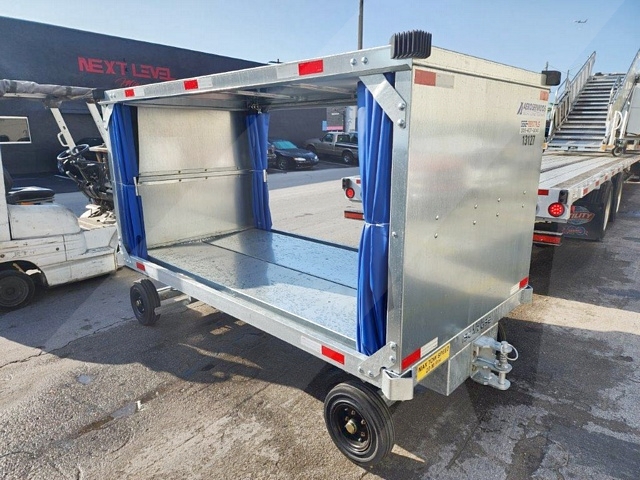 Baggage Carts Closed Iscar BCL-8 Galvanized 2023