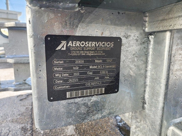 Baggage Carts Closed Iscar BCL-8 Galvanized 2023