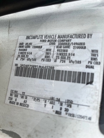 Cabin Service Truck Ford/Hi-Way F-750/D2920