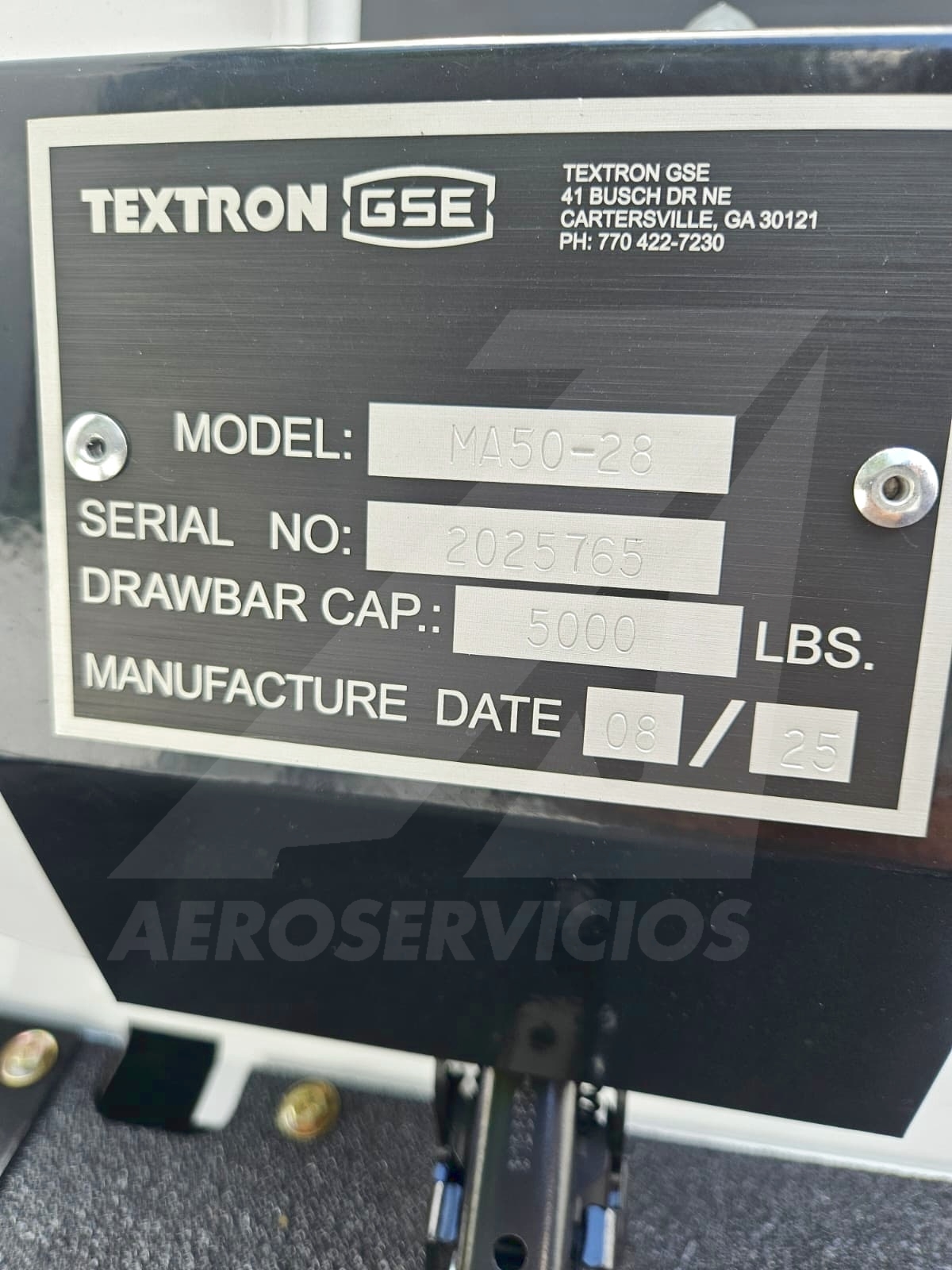 Baggage Tractor Tug MA50-28 2025