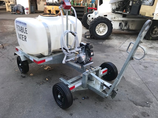 Potable Water Service Cart STD-PC 155 Galvanized