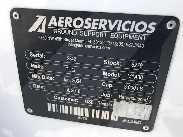 Baggage Tractor Tug M1A30-14