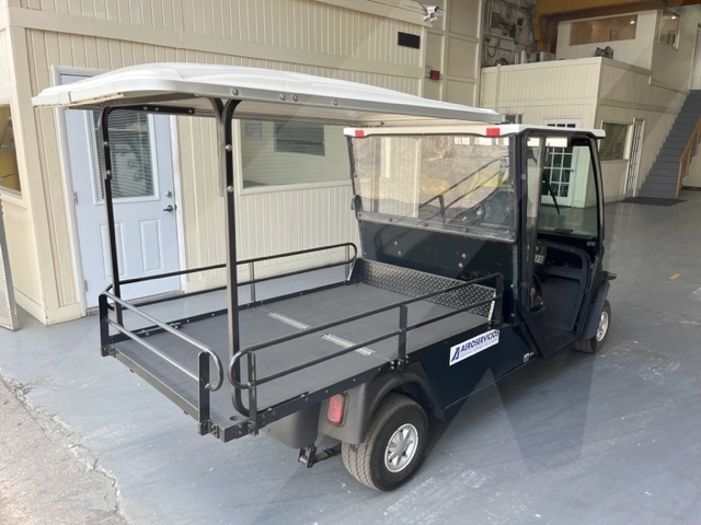Cushman Shuttle 2 Gas Golf Cart with Utility Box