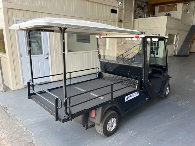 Cushman Shuttle 2 Gas Golf Cart with Utility Box