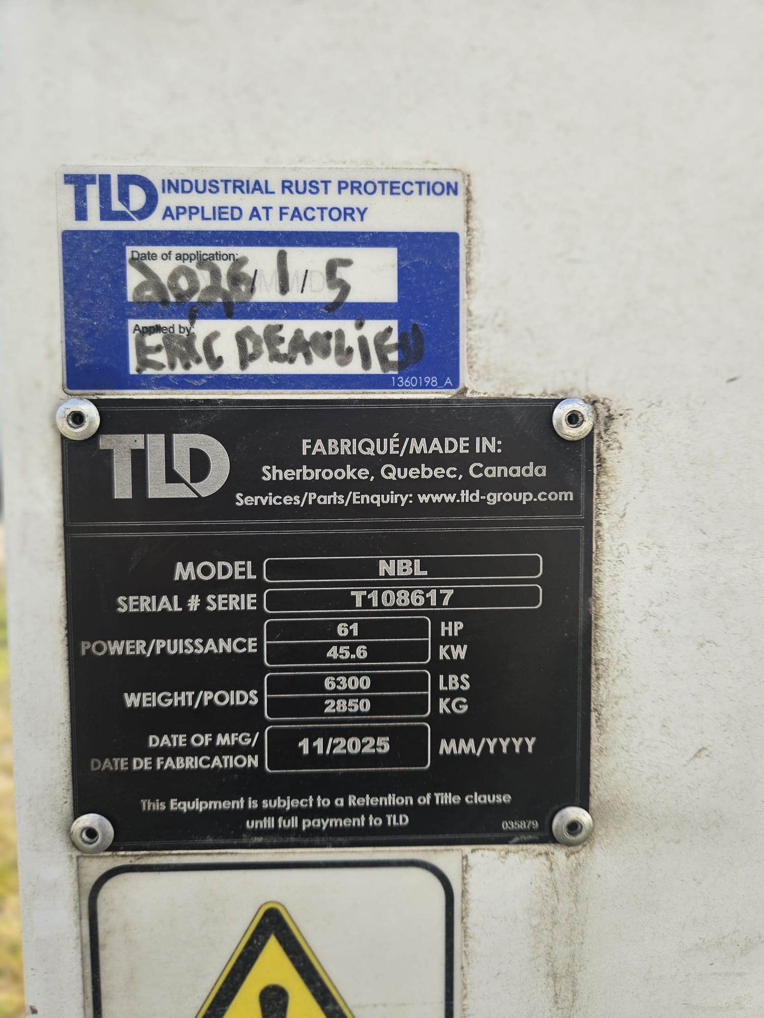 Belt Loader TLD NBL T4 2025