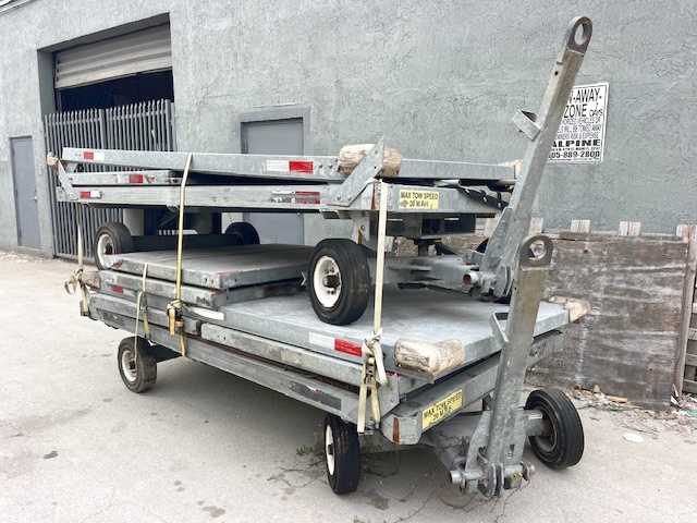 Baggage Carts Closed Iscar BCL-8 Galvanized