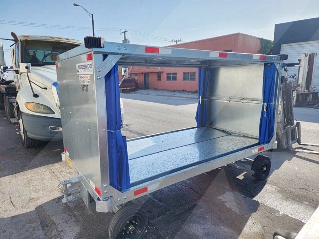 Baggage Carts Closed Iscar BCL-8 Galvanized 2024