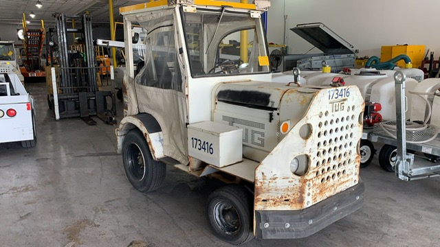 Baggage Tractor Tug MA-30 Cab