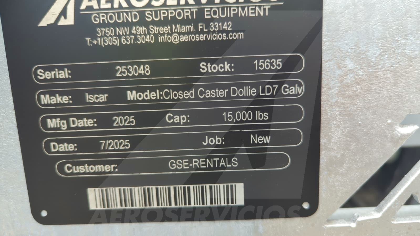 Dollies LD7 Iscar 2025