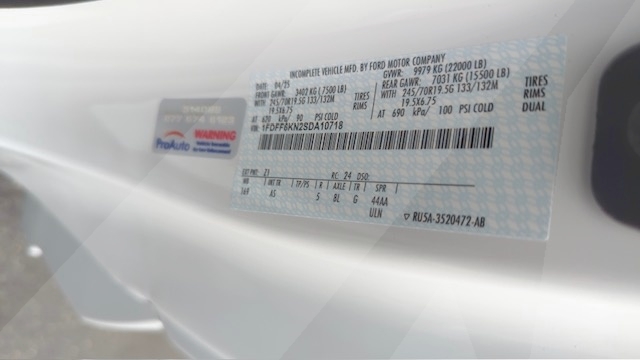 Truck Chassis Ford F-600