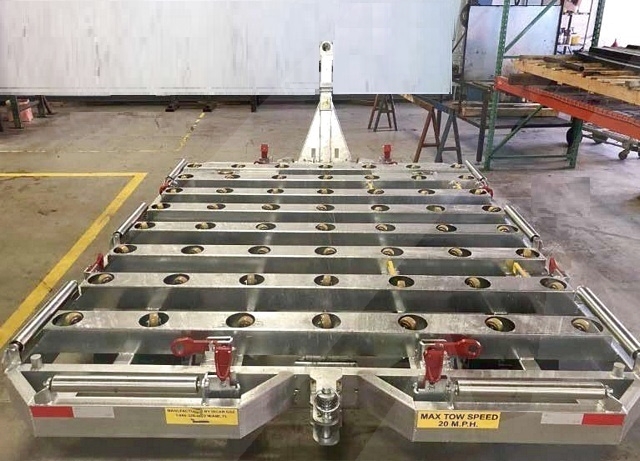 Dollies LD7 Iscar DPLDC15 - Closed Caster Galvanized