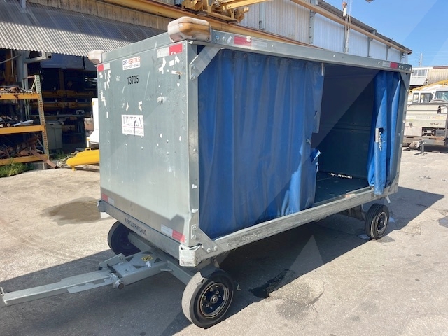 Baggage Carts Closed Iscar BCL-8 Galvanized 2023