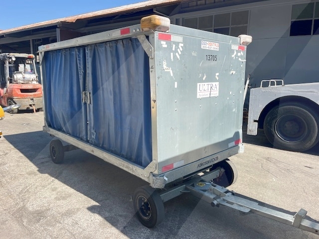 Baggage Carts Closed Iscar BCL-8 Galvanized 2023